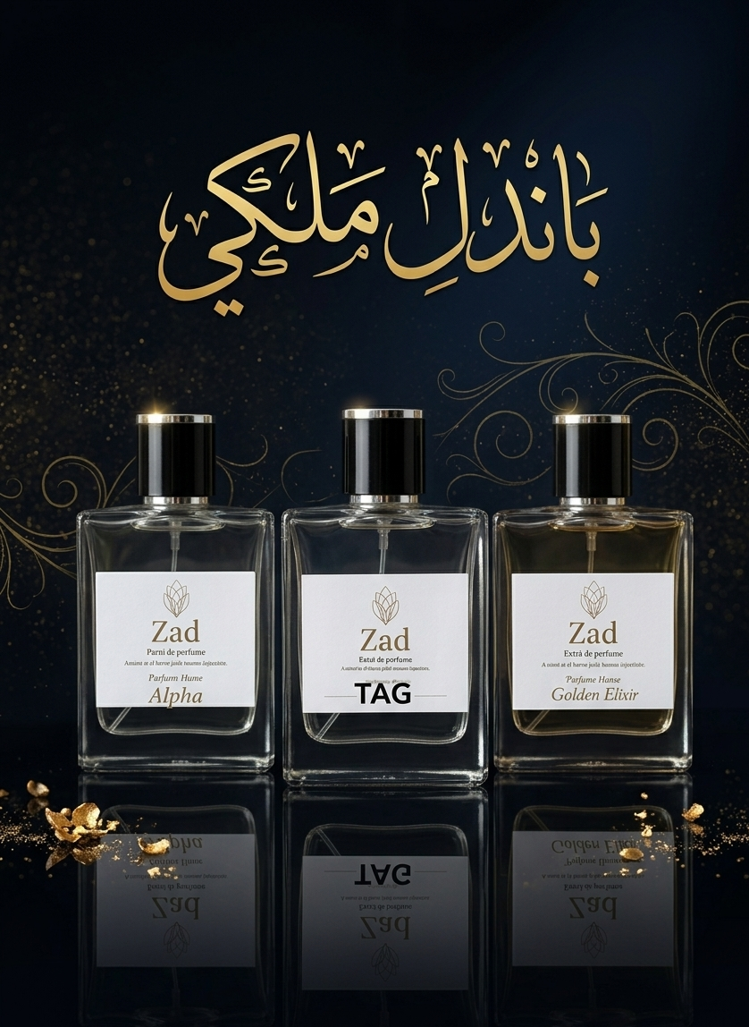 باندل ملكى(ثلاث عطور بحجم50مم)